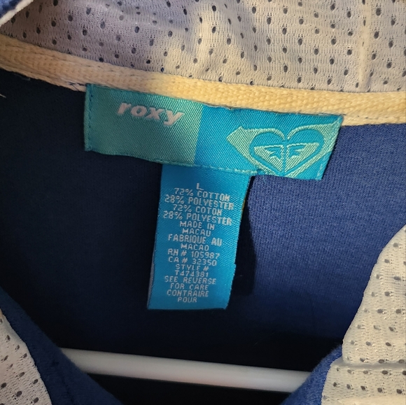 Vintage Roxy zip up - Picture 4 of 4